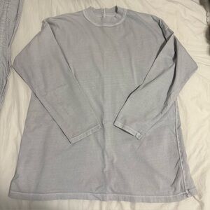 Free People oversized long sleeve tee
